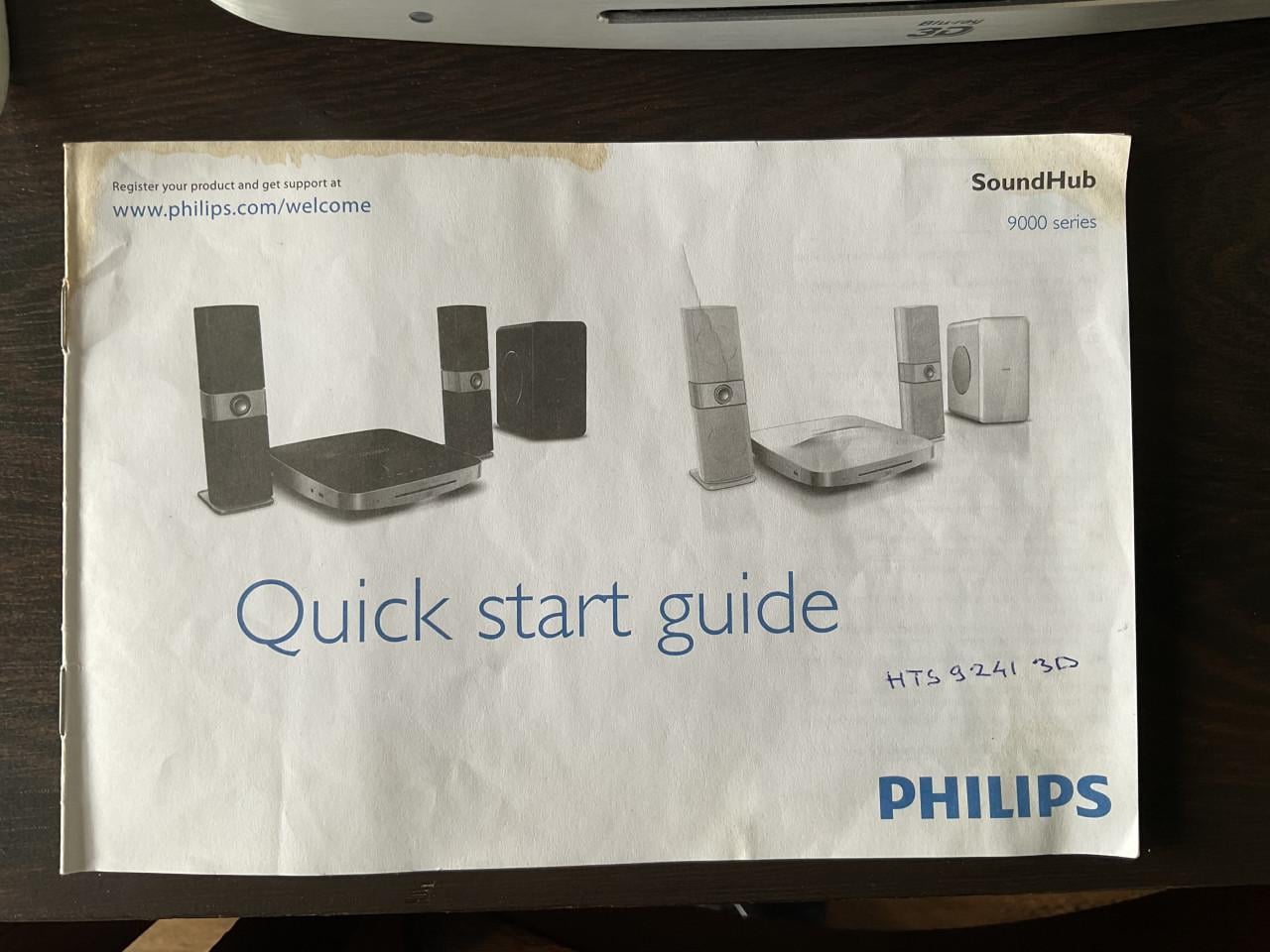 Philips Home Theater System [HTS] 9000