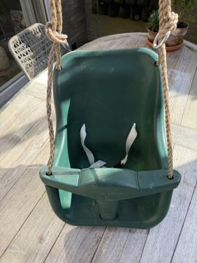 Baby schommel groen