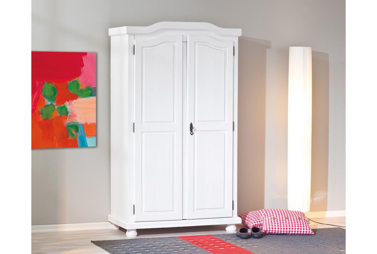 Kinderbed in Wit grenen massief hout 90 x 200 cm. 3 lades