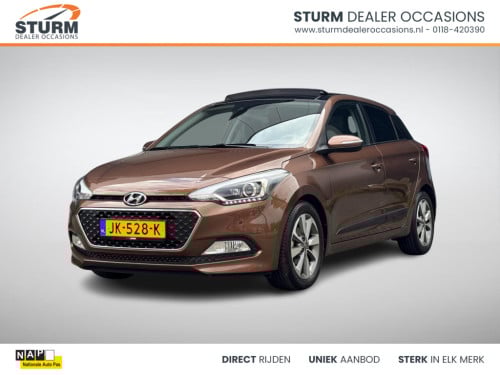 Hyundai I 20 1.2 hp i-motion premium | panoramadak | cruise & climate contr