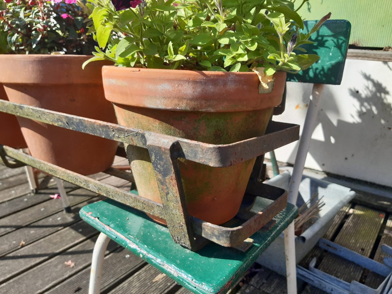 Bloemrek ijzer, antiek