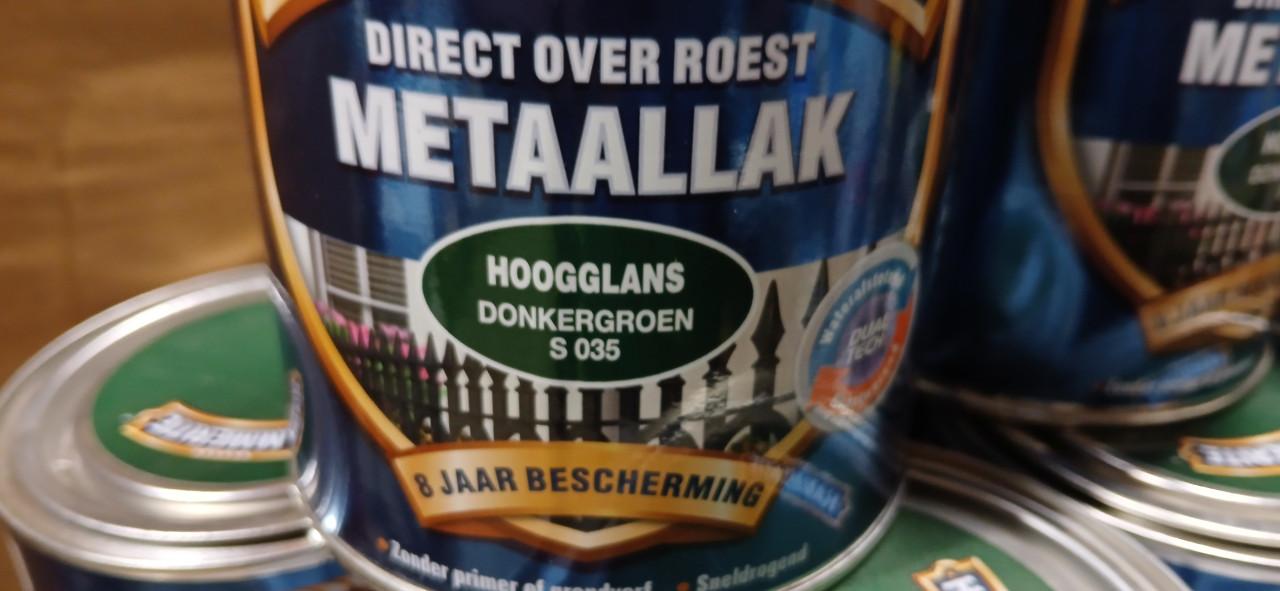 Hammerite metaallak diverse kleuren 0.75ltr