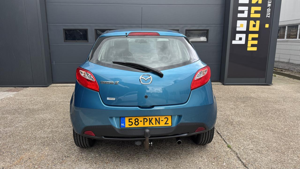 Mazda 2 1.3 GT-L 5DRS 2011 Blauw Airco Apk Nap Stoelverwarming