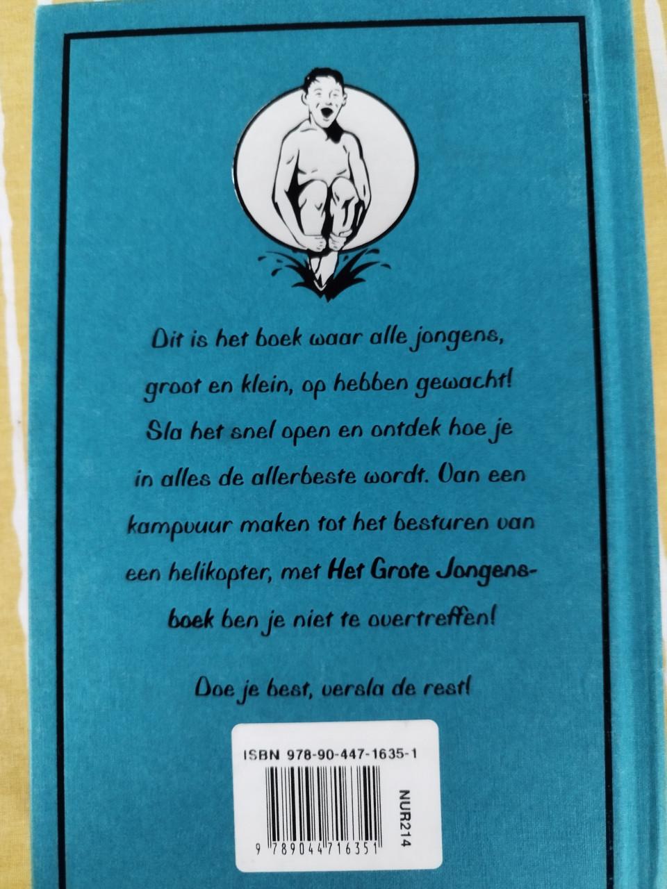 Het grote jongens boek