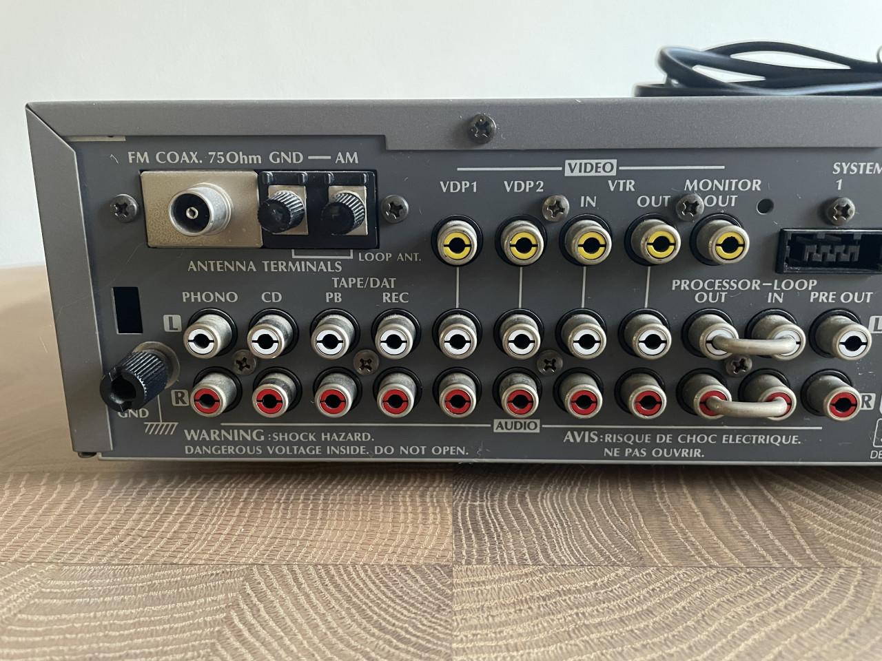 Denon DRA-210 Receiver + afstandbed RC-130 + hobby projecten DR210/DCD210