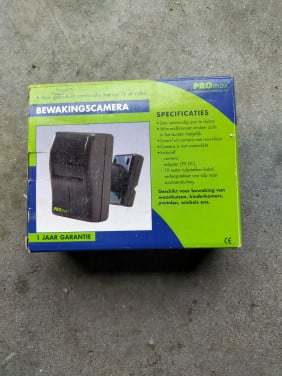 Analoge retro (beveiligings) camera.