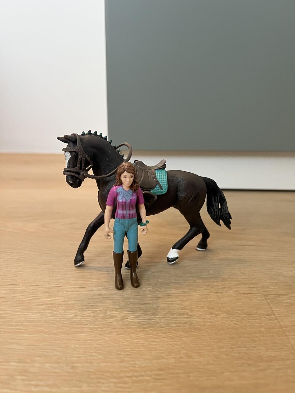 Schleich Horse Club paard met ruiter