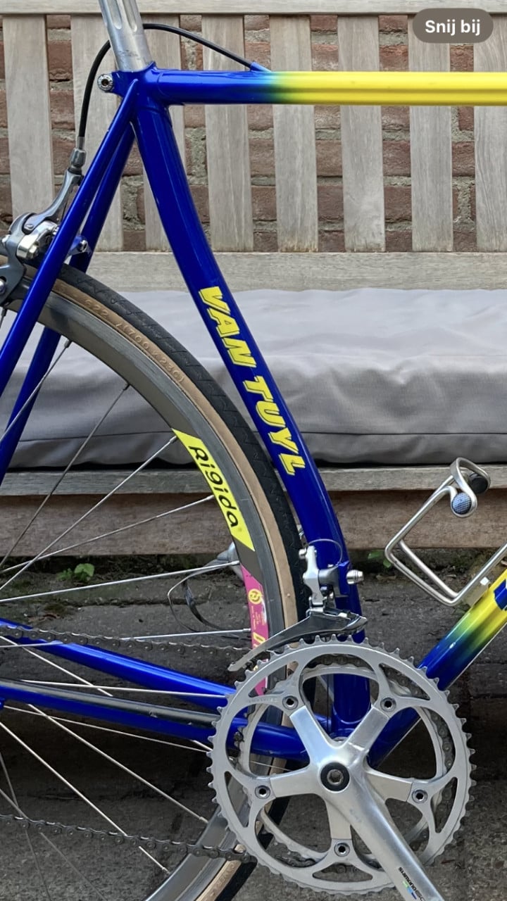 Stalen Race fiets   Van Tuyl