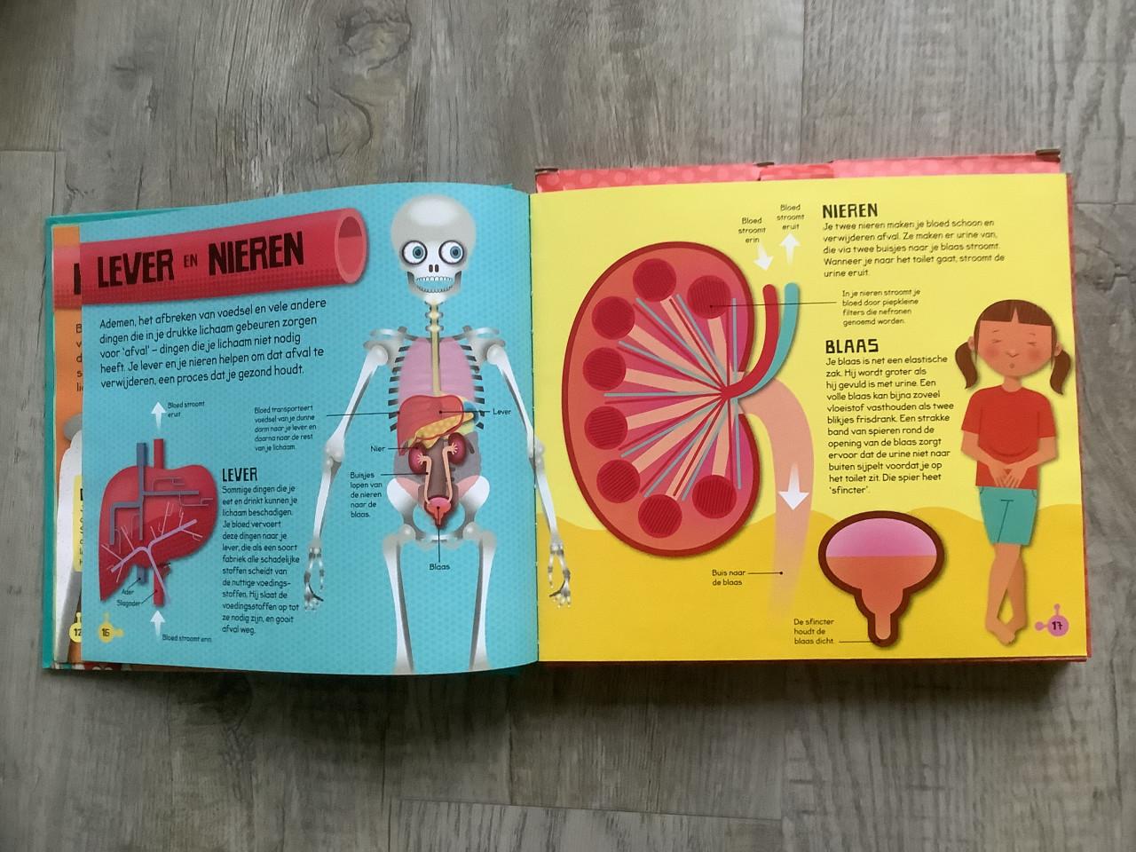 Mega Vloerpuzzel met Boek; hoe werkt mijn lichaam