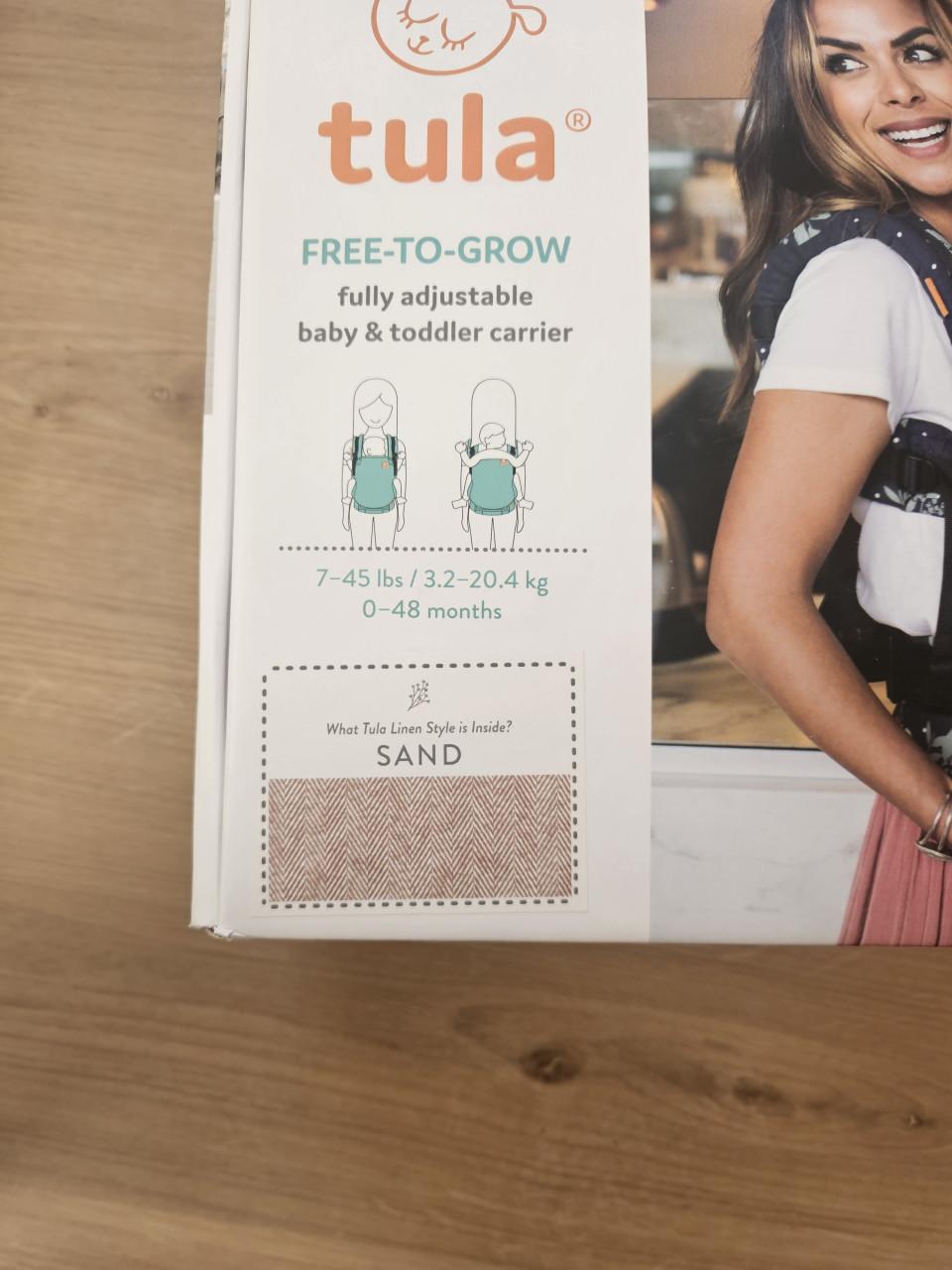 Draagzak Tula free to grow