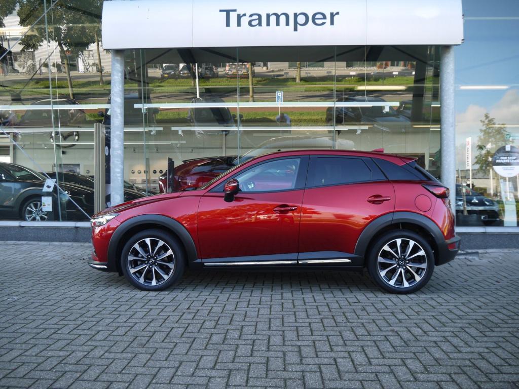 Mazda Cx-3 2.0 skyactiv-g 120 gt-m|bose|leer|trekhaak|rijklaar