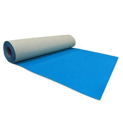 Blauwe loper voor evenement of feest