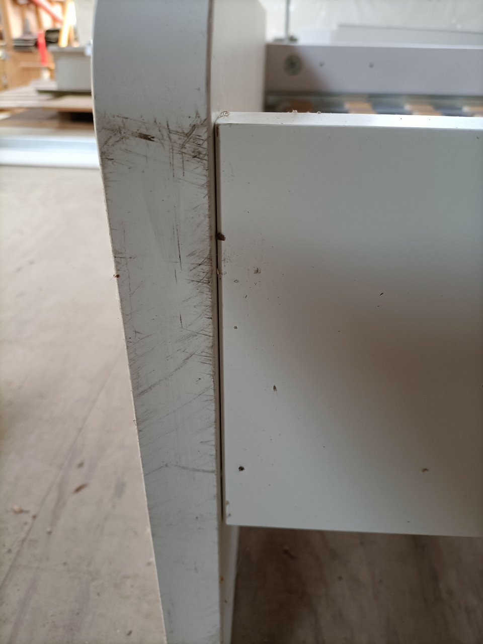 2 witte bedonderstellen/ ledikanten van Ikea(Askvoll serie) met lattenbodem