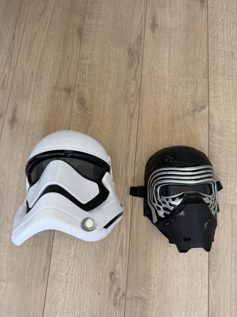 Star Wars Stormtrooper & Kylo Ren maskers