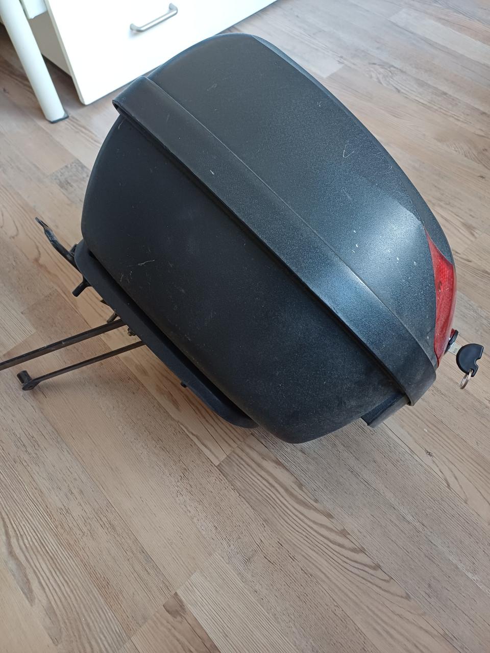 Zip Koffer voor scooter  (inclusief rekje/beugel)