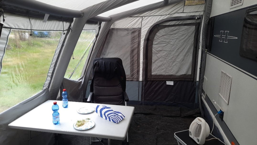 Opblaasbare voortent vango 420