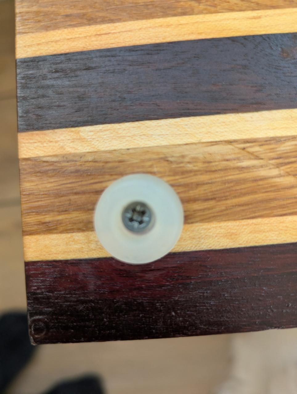 Houten snijplank verschillende houtsoorten