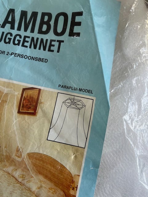 Klamboe. Nieuw in verpakking. 2 persoons