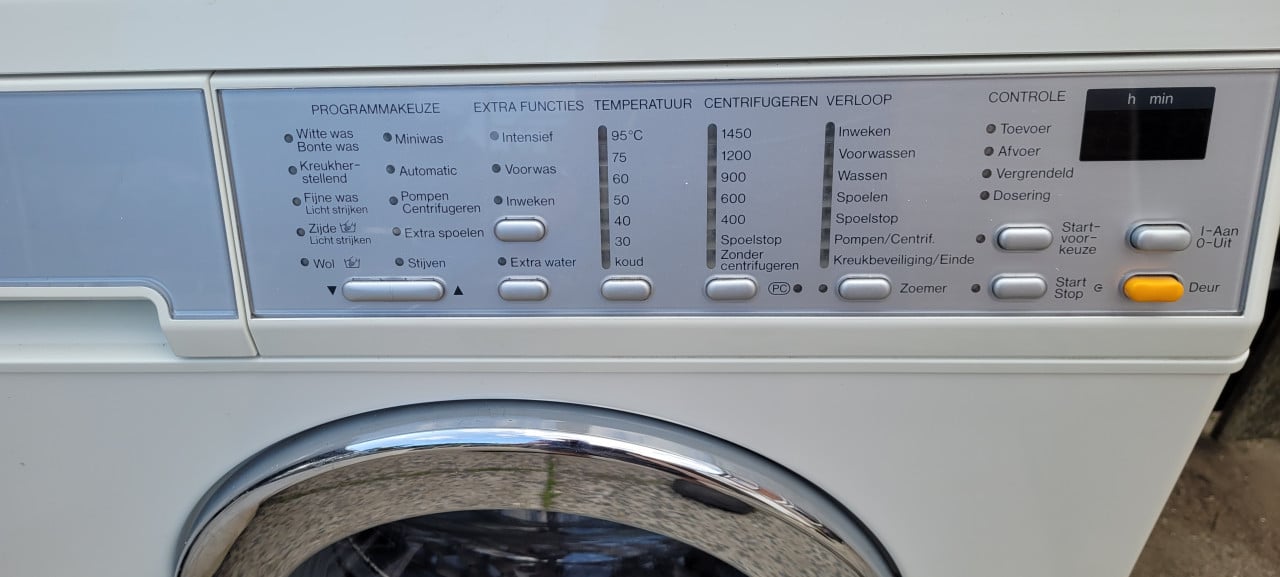 Miele wasmachine 7kg 1450 toeren