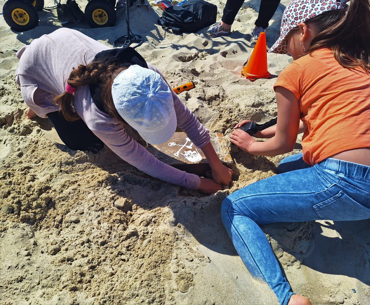 Workshops Metaaldetectie op diverse strandlocaties