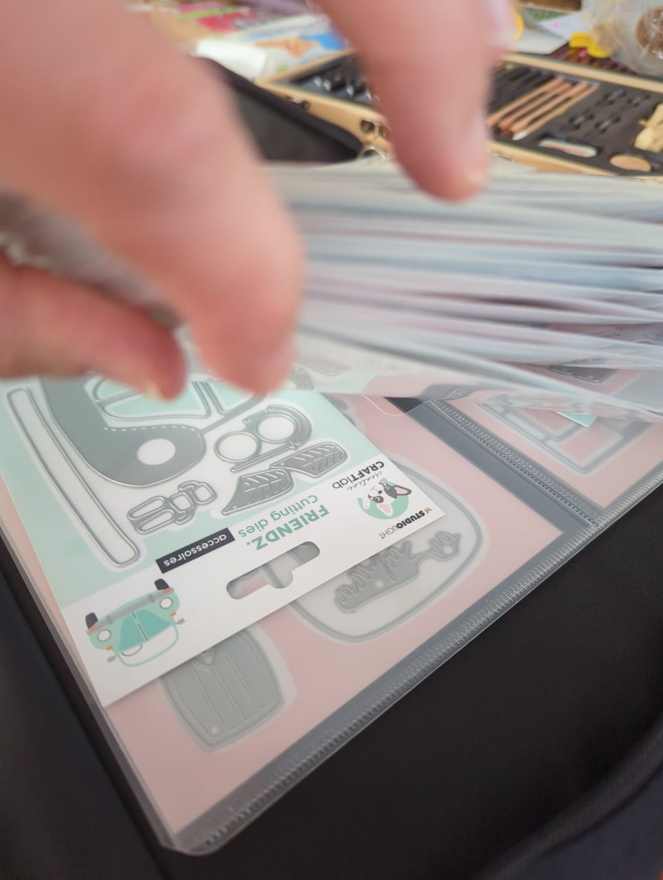 Snijmallen map compleet: waarde van minimaal 400 euro