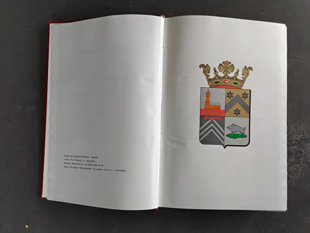 De Geschiedenis van Kapelle Biezelinge, Eversdijk en Schore jr 1968