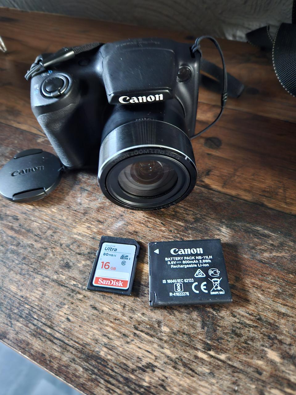 Zgan Canon PowerShot SX430 IS digitale camera met wifi