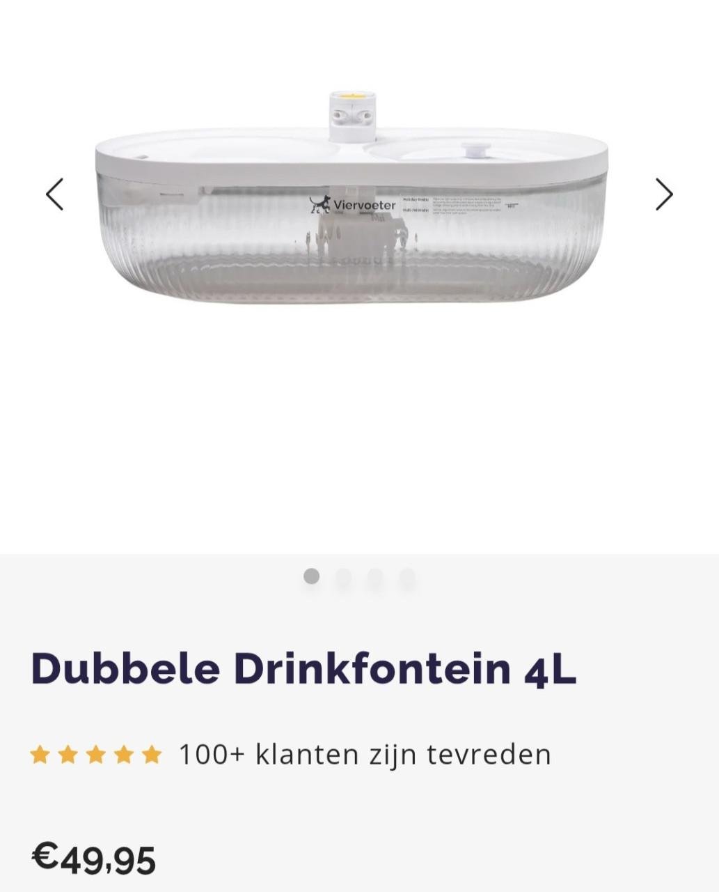 Viervoeter waterfontein