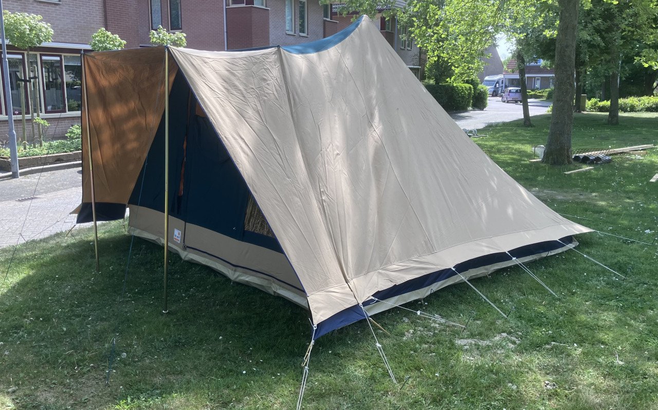 Tent 4 persoons (De Wit)