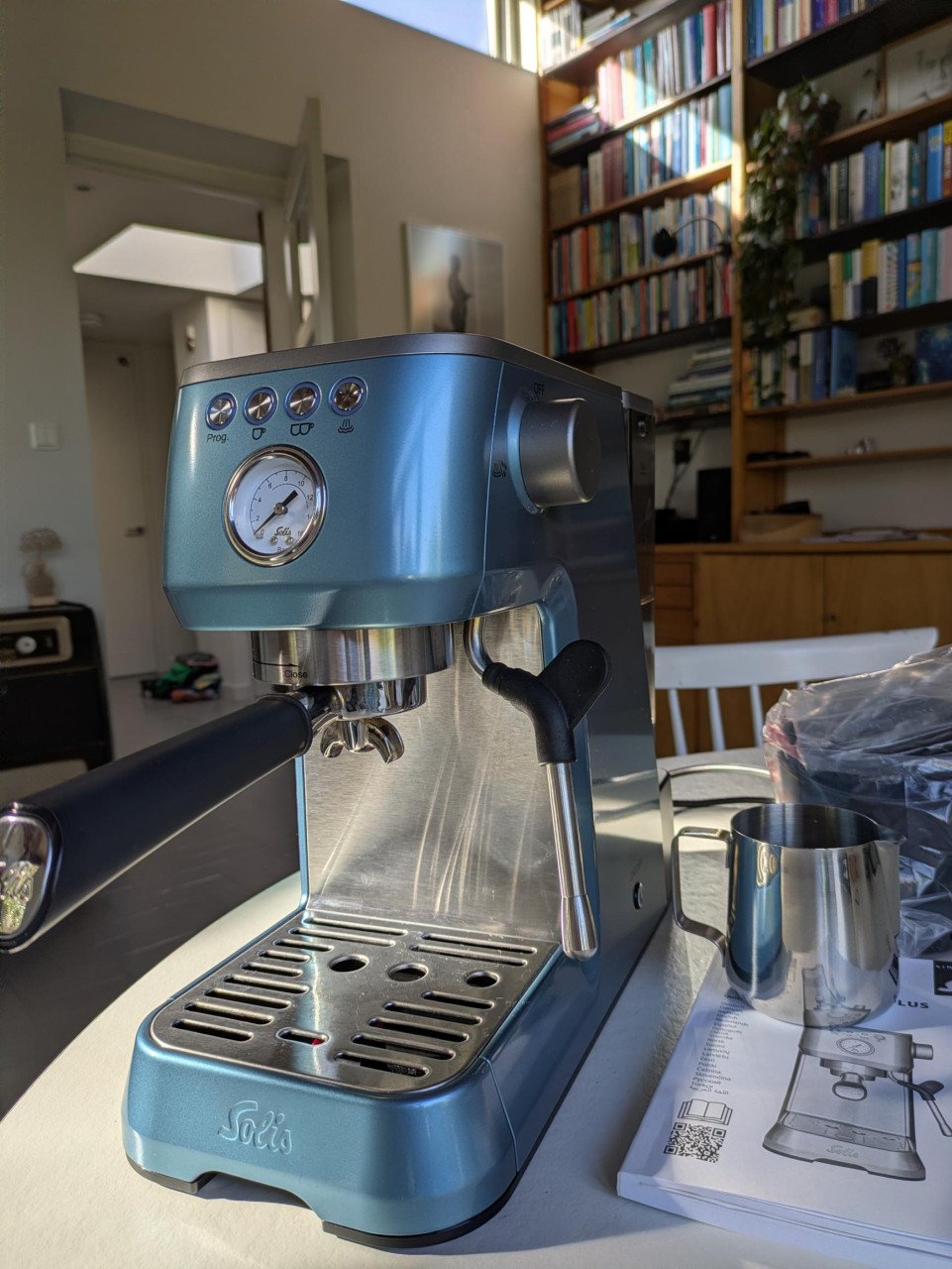 Espressomachine z.g.a.n. Solis Perfetta 1170 (Plus Pack 98047)