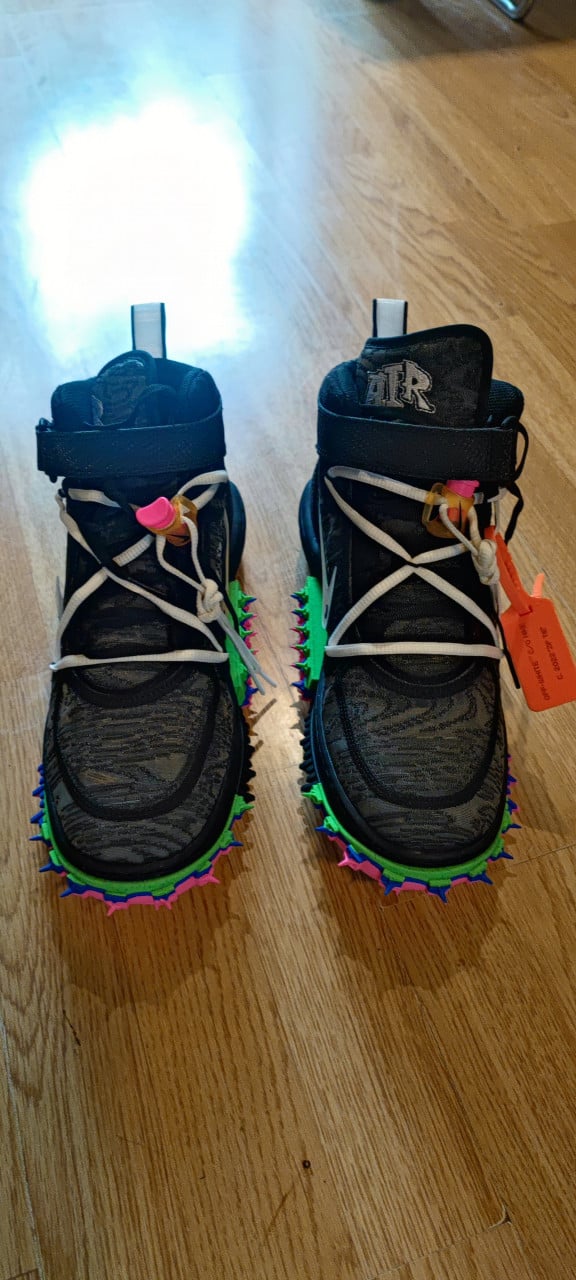 Nike Air lunar force off white / black edition