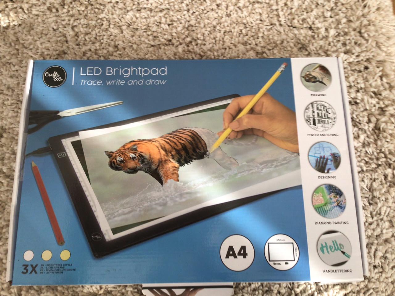 Tekenscherm Led Brightpad, verlicht scherm