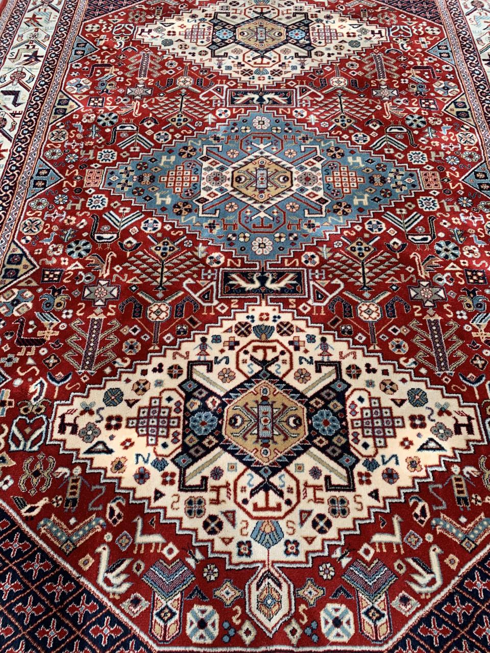 ✨Prachtig Sfeervol Vintage Vloerkleed van Zuiver Scheerwol✨300 bij 200 cm❣️