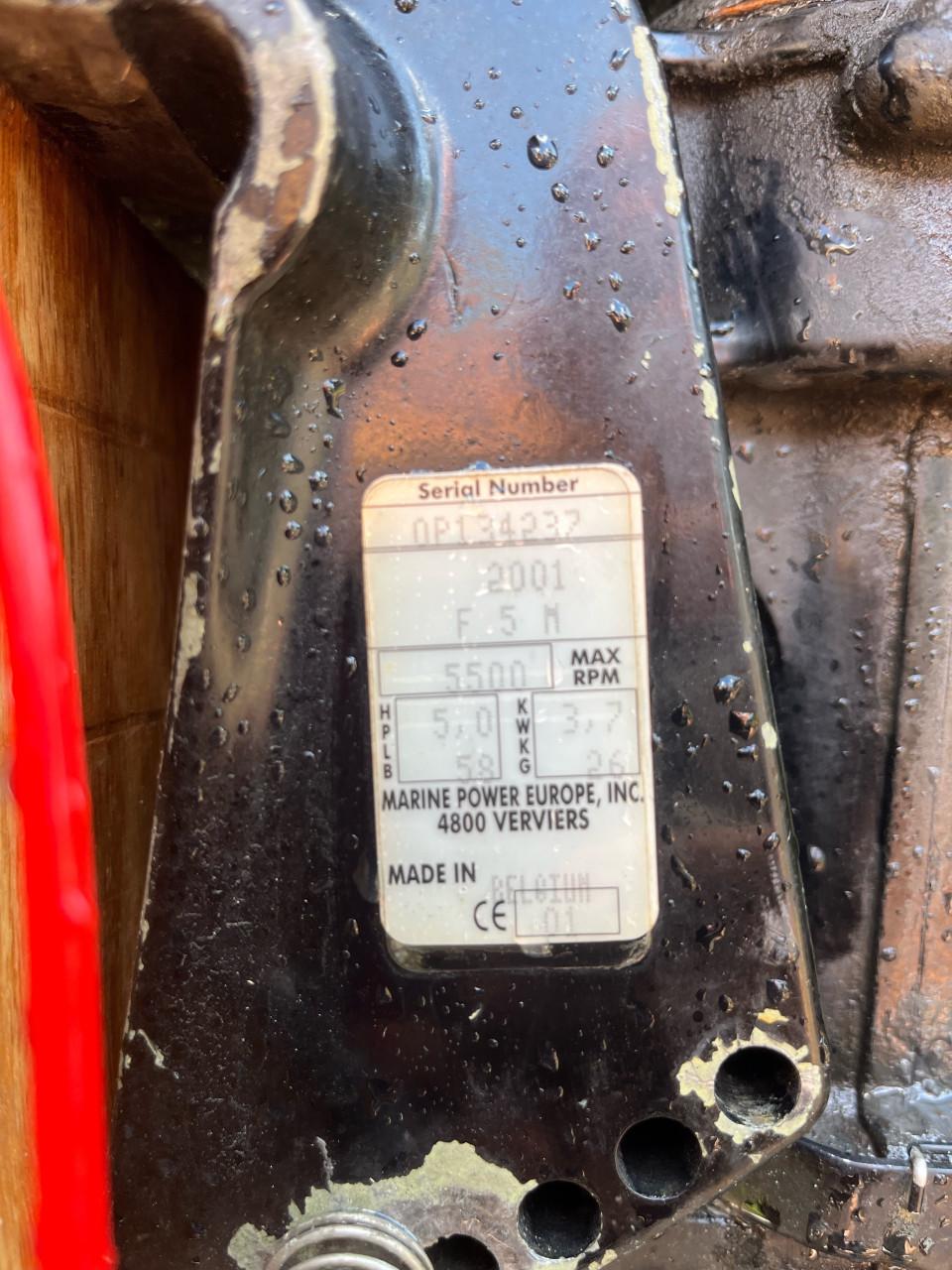 Mercury FourStroke 5 PK Buitenboordmotor