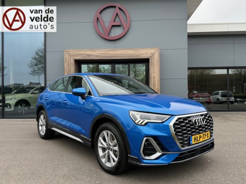Audi Q3 sportback 45 tfsie s-line | keyless | dode hoek | adapt. cruise | e