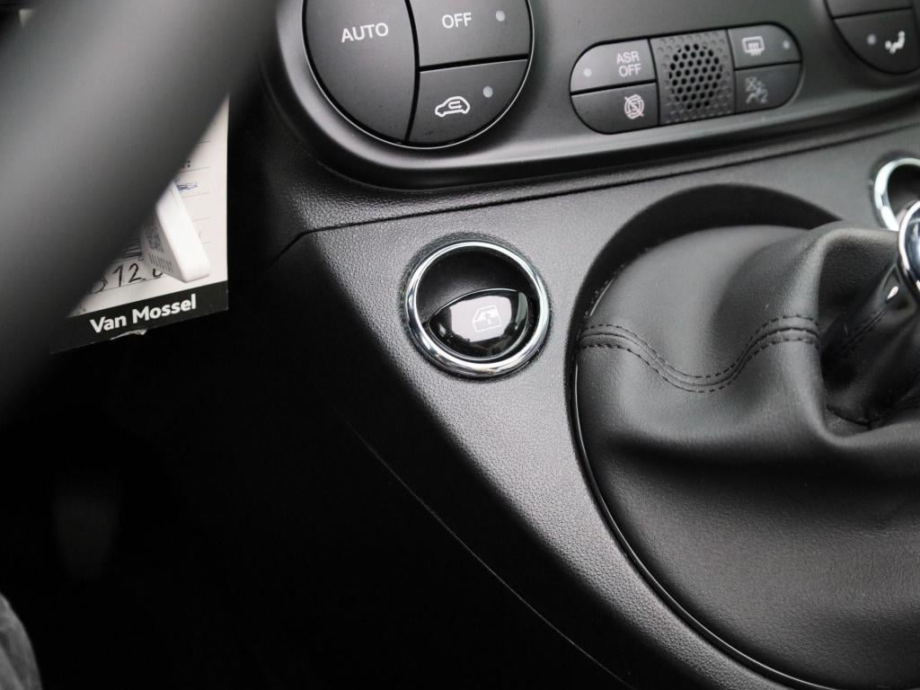 Fiat 500 C 1.0 hybrid star | cabrio | half-leder | navigatie | climate cont