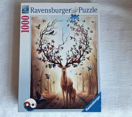 Ravensburger puzzel Magisch Hert, 1000 stukjes