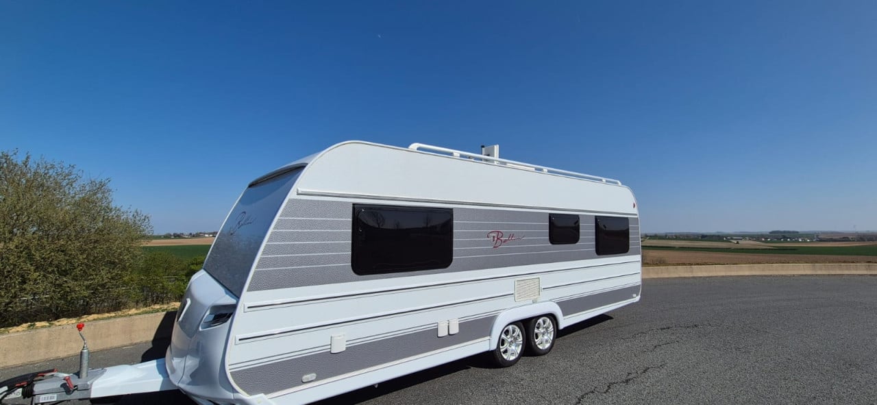 Tabbert Puccini 650, bj 2017, zeer netjes. € 18.950,-