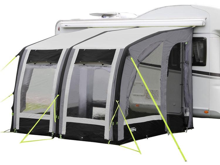 Voortent opblaasbaar voor camper en caravan .