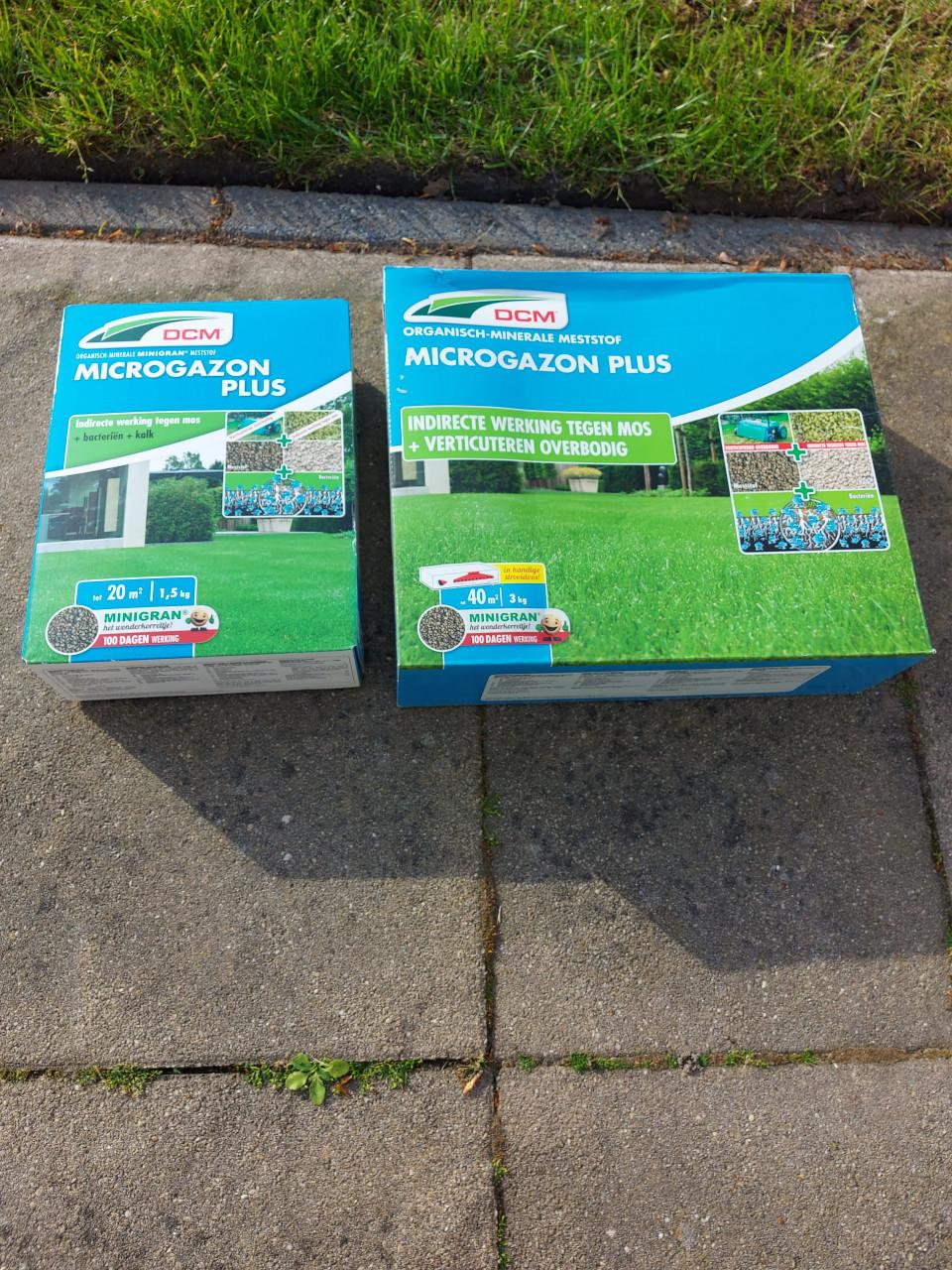 Microgazon plus voor het gazon