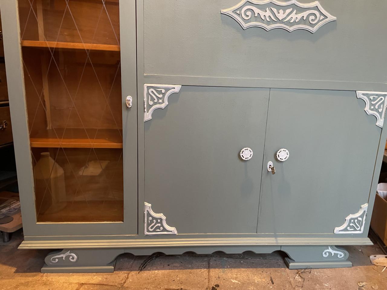 Vintage sfeervolle kast