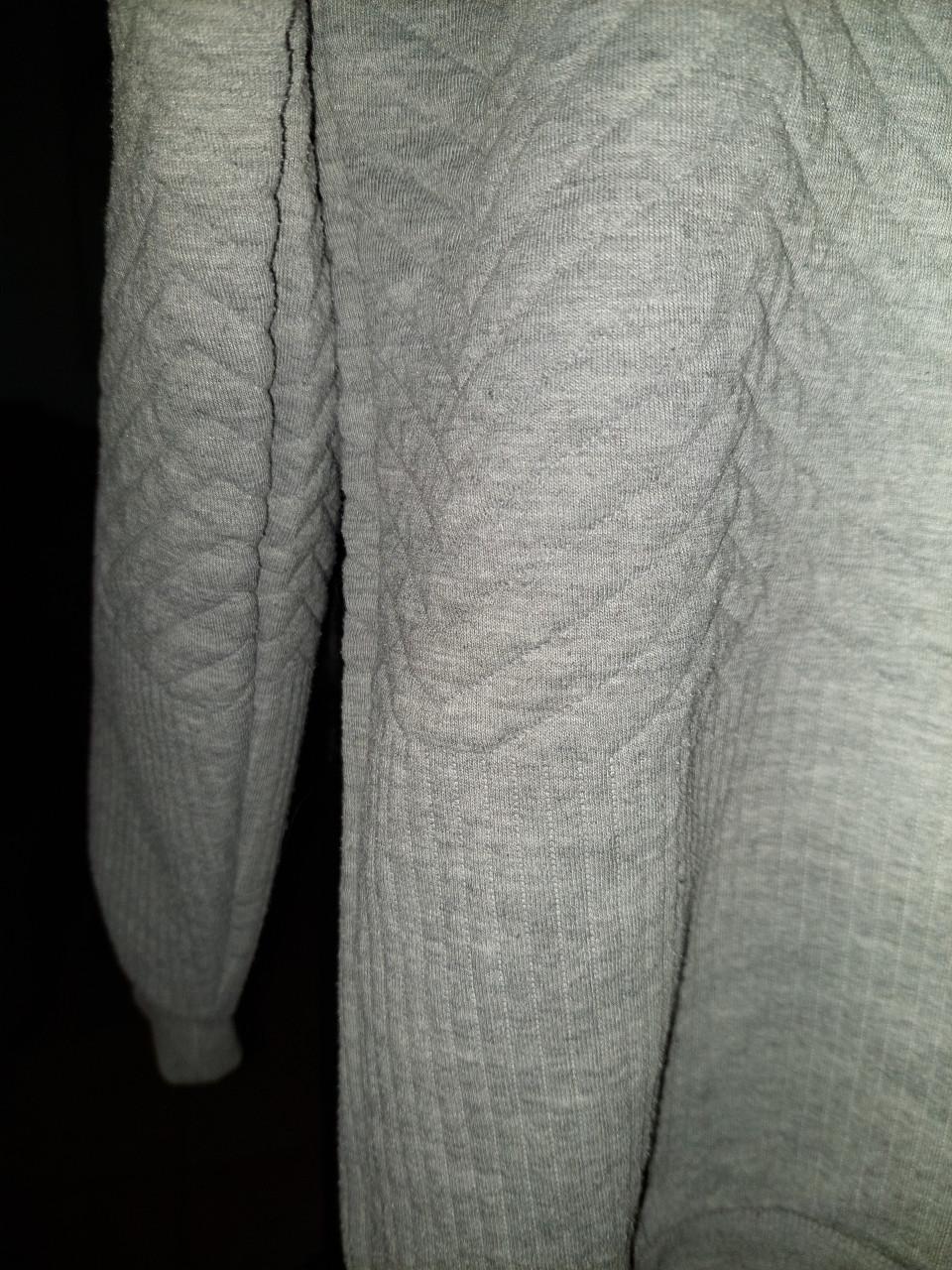 2 Smog herensweaters mt small grijs & marineblauw