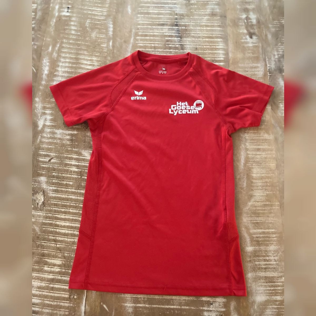 Goese lyceum oranjeweg gym shirt