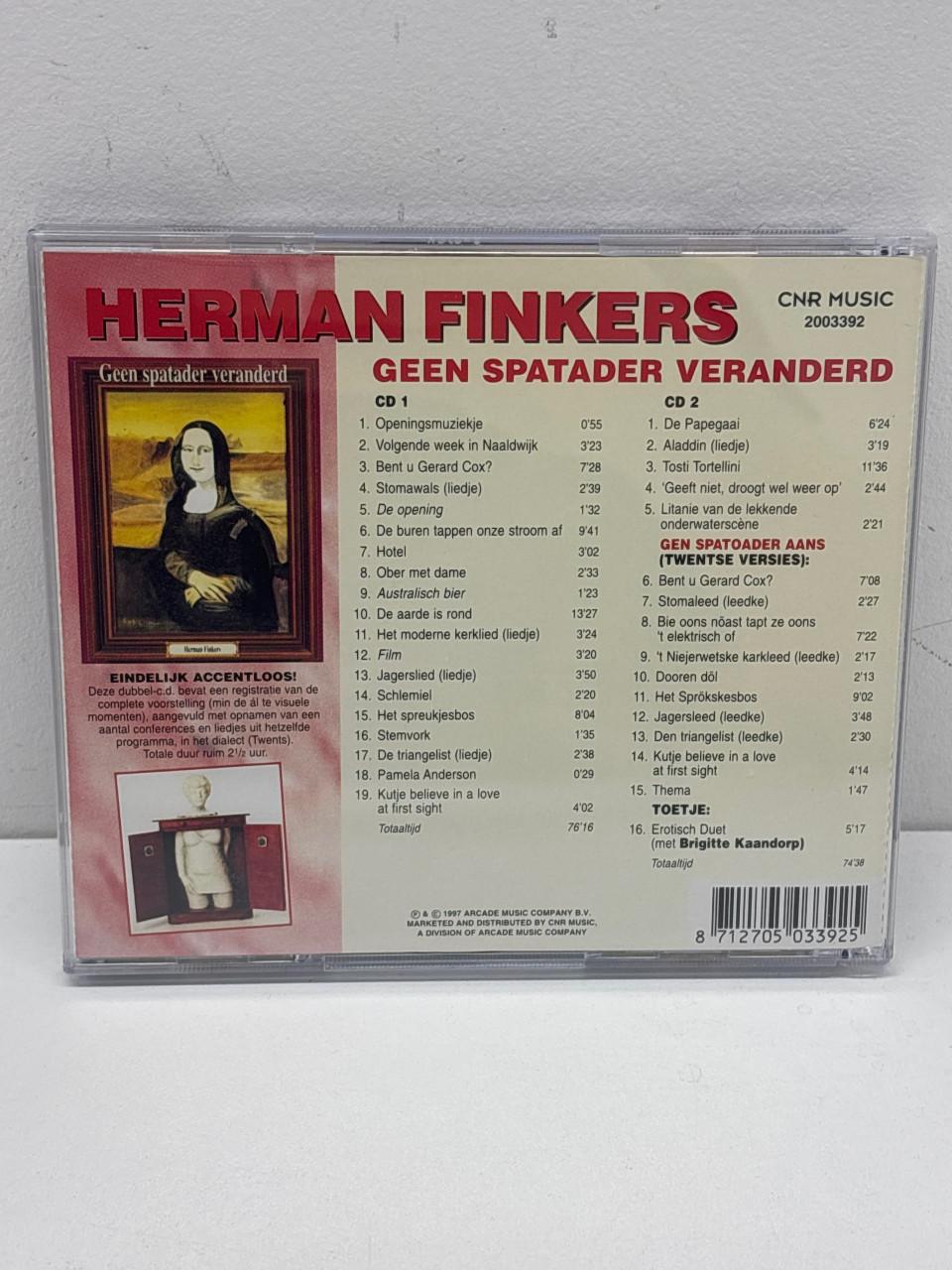 Herman Finkers - Geen spatader veranderd