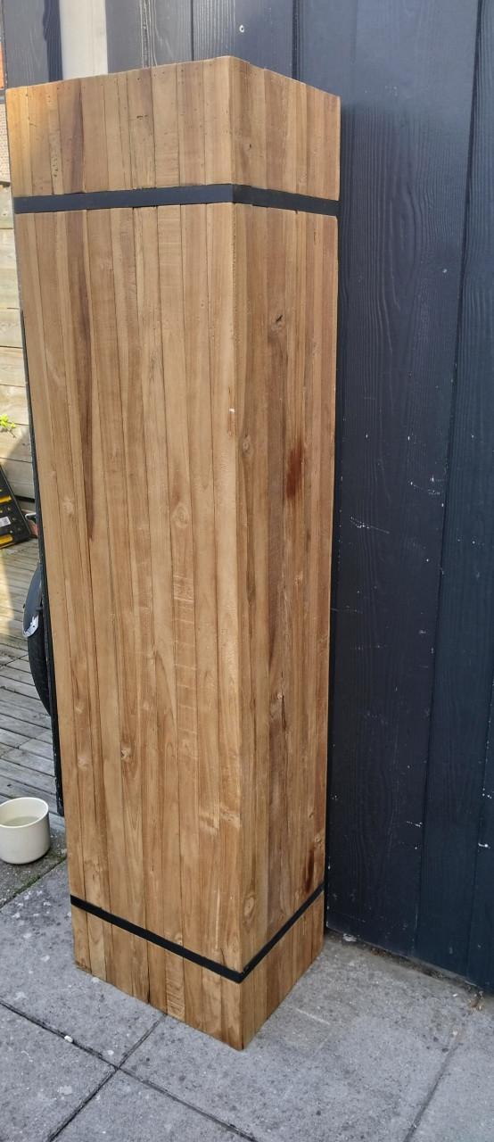 Houten blok-meubel