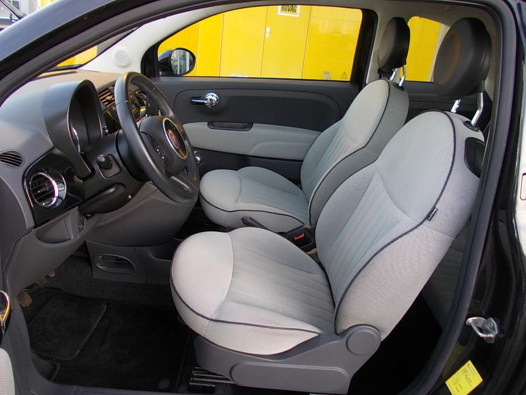 Fiat 500 0.9 twin-air 63kw lounge airco, panorama dak