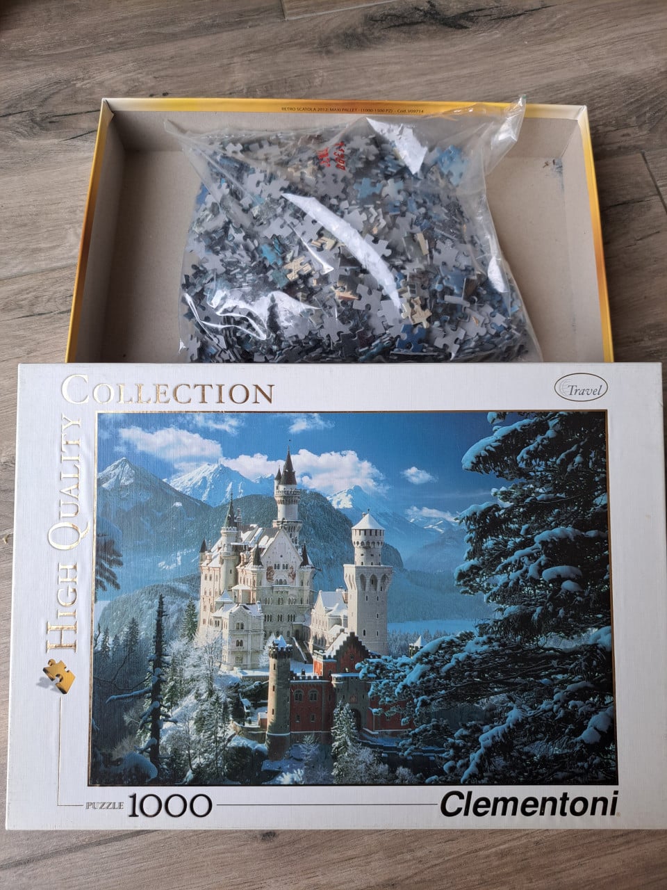 Puzzel 1000 stukjes nog nieuw