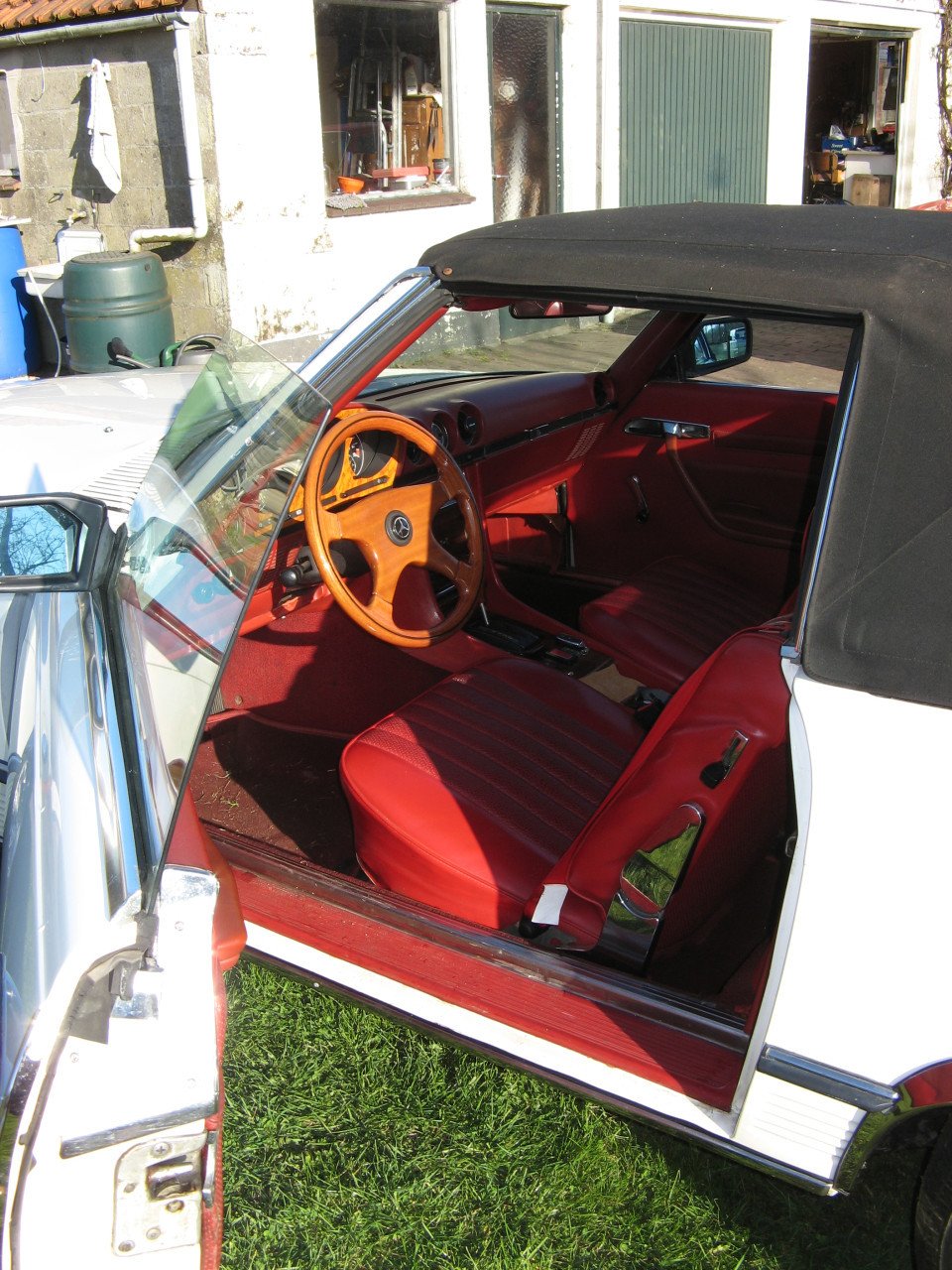 Prachtige Mercedes 280 SL Cabrio injectie