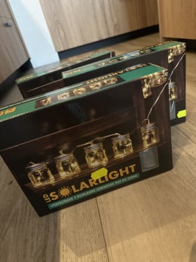 Lampjes solar tuin