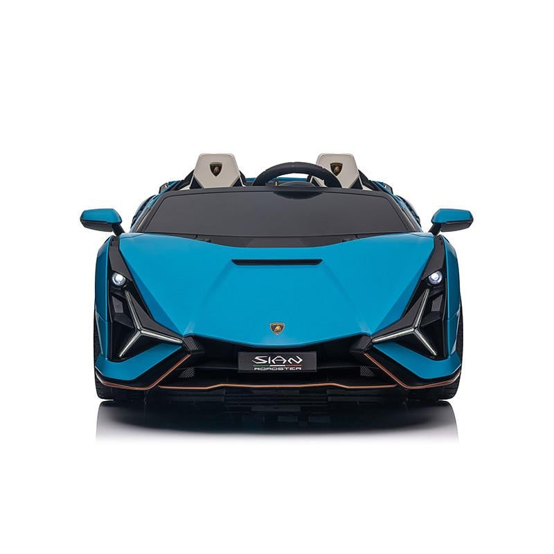 Elektrische Kinderauto 24V – Lamborghini Sian 2 zits | Blauw